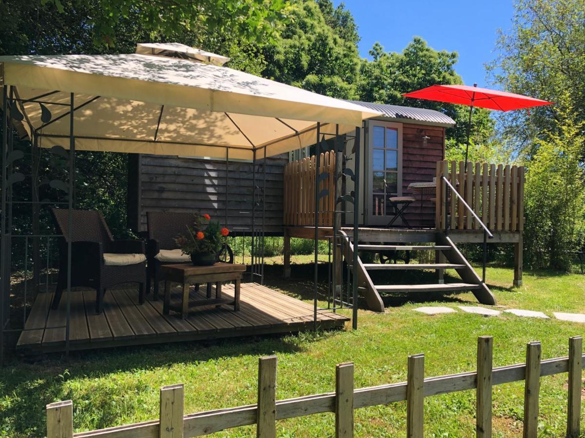 The Dordogne Huts With Private Pool And Jacuzzi Villa Payzac  Kültér fotó